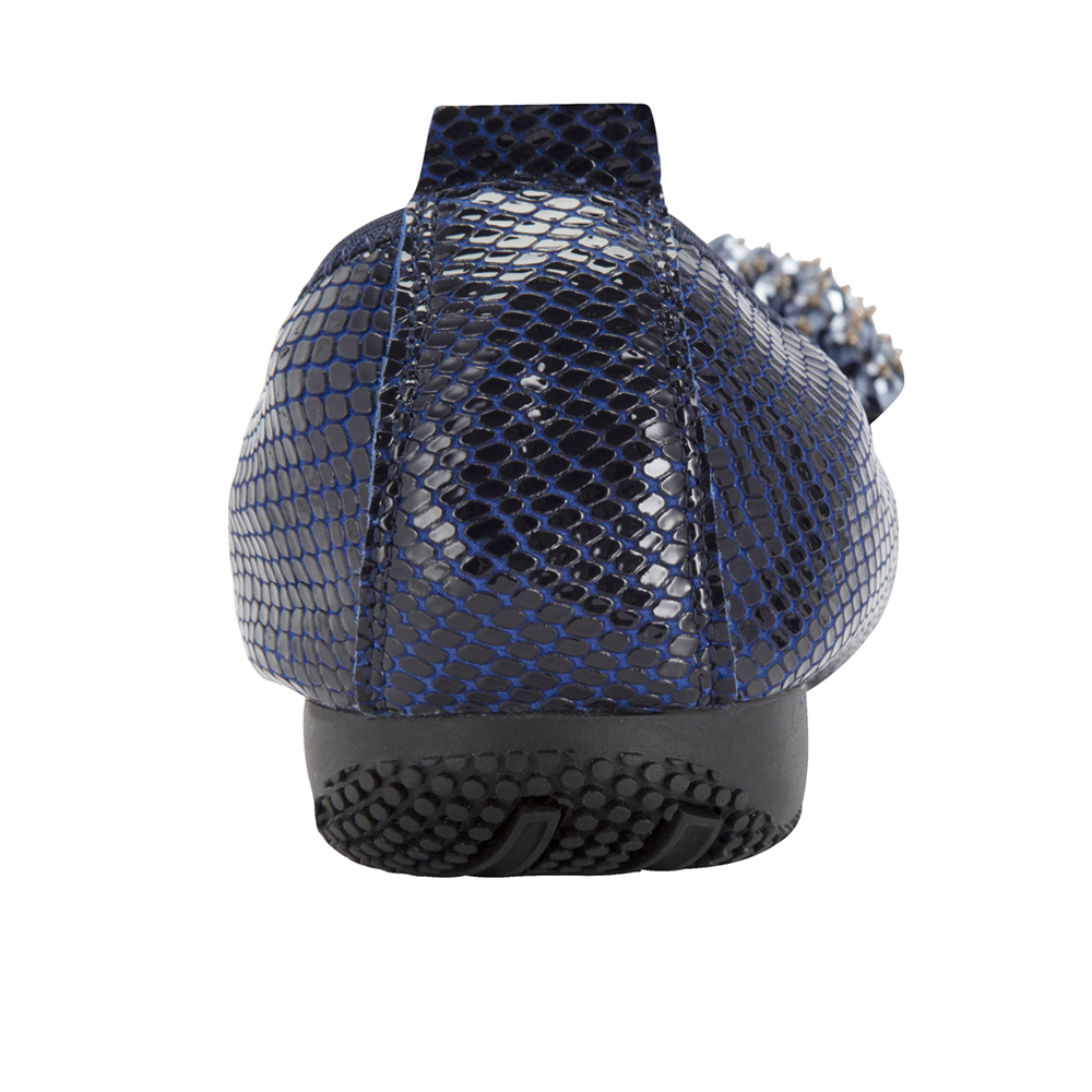 Navy Embellished Pumps - Image 4