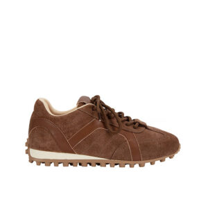 Chocolate Suede Sneakers