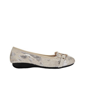 Shimmy Silver Hide LK Pumps